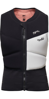 2026 Mystic Da Donna Dusk Front Zip Kite Impact Vest 35005.230216 - Black