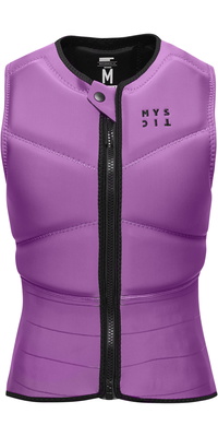 2025 Mystic Da Donna Star Front Zip Gilet Antiurto 35005.230232 - Sunset Purple