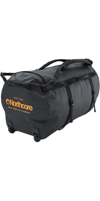 2026 Northcore Borsone Con Ruote 110L NOCO123DB - Black / Arancione