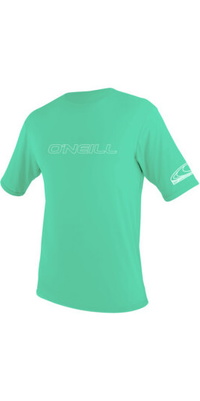 2026 Oneill Giovane Basic Skins T-shirt A Manica Corta Per Il Sole 3422 - Acqua Chiaro
