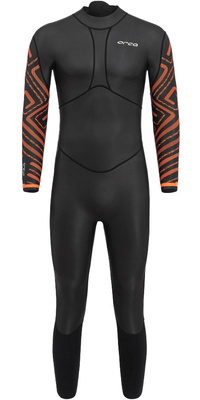 2026 Orca Da Uomo Vitalis Breast Stroke Open Water Swim Back Zip Muta NN2B0501 - Black