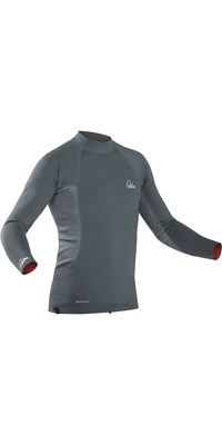 2026 Palm Top A Maniche Lunghe In Neoflex Da Uomo 12795 - Jet Grey