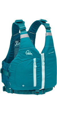 2026 Palm Aiuto Al Galleggiamento Meander Touring Kayak Pfd Da Donna 12642 - Verde Acqua