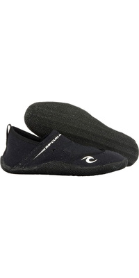 2026 Rip Curl Bambino Reefwalker 1.5mm Scarpe Da Muta WBO9AJ - Black