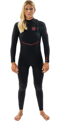 2025 Rip Curl Da Donna Flashbomb Fusion 3/2mm Zip Free Muta 15AWFS - Black