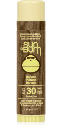 2026 Sun Bum Original 30 SPF Protezione solare CocoBalm Balsamo labbra 4,25g SB338796 - Banana