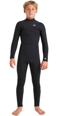2024 Billabong Bambino Foil 5/4mm Chest Zip Muta ABBW100156 - Black