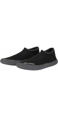 2026 Billabong Tahiti Reef Walker 2mm Scarpe Da Muta MWBONBRW - Black