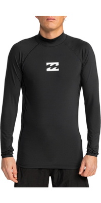 2026 Billabong Da Uomo Waves All Day UV50 Gilet In Lycra A Manica Lunga EBYWR00102 - Black