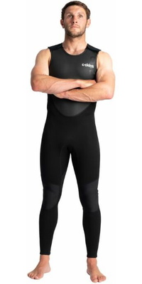 2026 C-Skins Da Uomo Element 3/2mm Long John Muta C-EL32LJM - Black