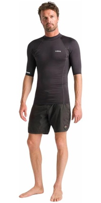 2026 C-Skins Da Uomo NuWave UV Basics Canottiera In Lycra A Maniche Corte C-NLYSSMC - Anthracite