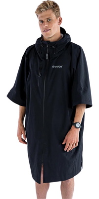 2026 Dryrobe Lite Manica Corta Change Robe AS SS DL BG - Black Grey