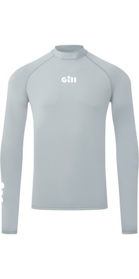 2026 Gill Da Uomo Zenzero Long Sleeve Lycra Vest 5109 - Light Grey