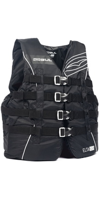 2026 Gilet Antiurto Gul Eltanin 4 Fibbie Approvato ISO SK7102-C3 - Black