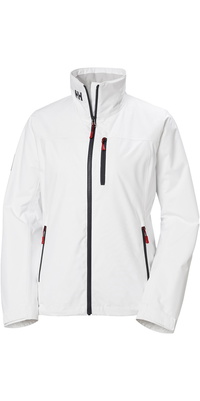 2025 Helly Hansen Da Donna Crew Giacca Da Vela A Strato Intermedio 34449 - White