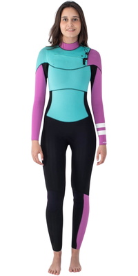 Hurley Da Donna Advant 4/3mm Chest Zip Muta WFS0013403 - Pistachio