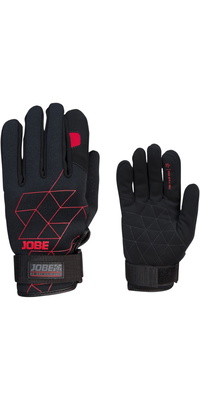 2026 Jobe Da Uomo Stream Gloves - Black / Red