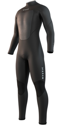 2026 Mystic Da Uomo Brand 3/2mm Back Zip Muta 35000.250031 - Black
