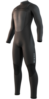 2026 Mystic Da Uomo Brand 3/2mm Chest Zip Muta 35000.250030 - Black