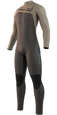 2026 Mystic Da Uomo Motion 5/3mm Chest Zip Muta 35000.250006 - Truffle