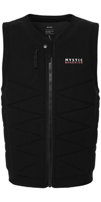 2026 Mystic Mens Outlaw Front Zip Wake Impact Vest 35005.240226 - Black