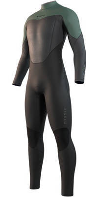 2026 Mystic Da Uomo Star 4/3mm Back Zip Muta 35000.250026 - Dark Olive
