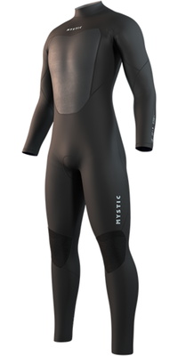 2026 Mystic Da Uomo Star 4/3mm Back Zip Muta 35000.250026 - Black