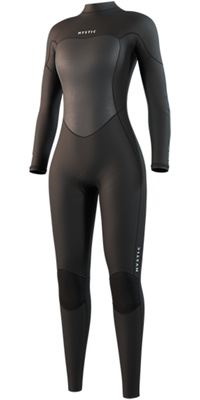 2026 Mystic Da Donna Brand 3/2mm Back Zip Flatlock Muta 35000.250060 - Black