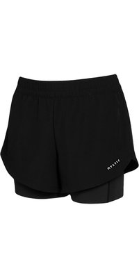 2026 Mystic Womens Ida Lined Sport Shorts 35001.240271 - Black