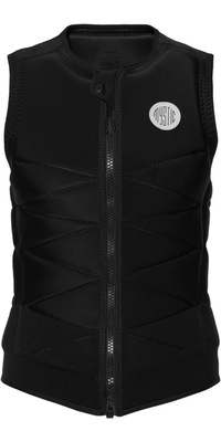 2026 Mystic Da Donna Juice Front Zip Wake Impact Vest 35005.240221 - Black