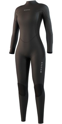 2026 Mystic Womens Star 4/3mm Back Zip Wetsuit 35000.250055 - Black