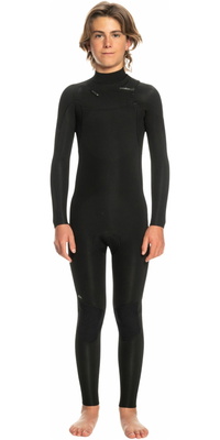 2026 Quiksilver Da Ragazzo Everyday Sessions 3/2mm Chest Zip Muta EQBW103107 - Black
