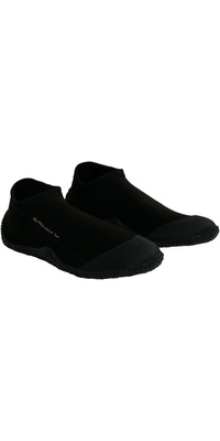 2025 Quiksilver Prologue 1mm Reef Stivale Con Punta Rotonda EQYWW03087 - Black