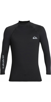 2026 Quiksilver Mens Everyday UV50 Long Sleeve Rash Vest AQYWR03131 - Black