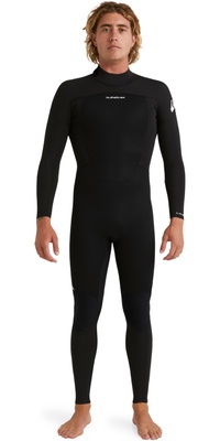2025 Quiksilver Da Uomo Prologue 3/2mm Gbs Back Zip Muta EQYW103222 - Black