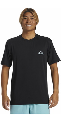 2026 Quiksilver Da Uomo Everyday Surf Maglietta A Maniche Corte UPF AQYWR03135 - Black