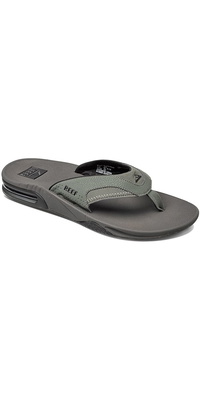 2026 Reef Da Uomo Fanning Flip Flops CI7072 - Grigio / Black