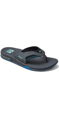 2026 Reef Da Uomo Fanning Sandals CJ2911 - Gunmetal / Ocean
