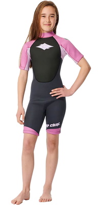 2026 Rip Curl Da Ragazza Omega 2mm Back Zip Shorty Muta 11CBSP - Purple