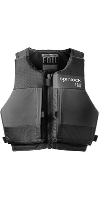 2026 Spinlock Foil Front Zip 50n Aiuto Al Galleggiamento Slfba - Nero
