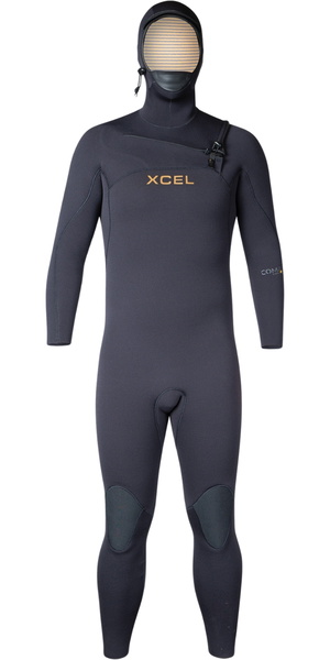 Muta Uomo Maniche Lunghe 1,5mm Con Cappuccio - Per Surf, Snorkeling, Nuoto