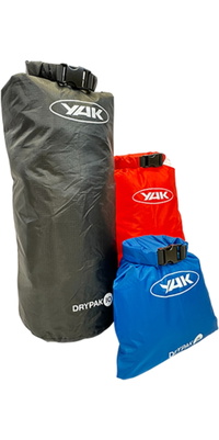 Yak Ripstop Black 2026 Set Di Sacchi Drypak 2L/5L/10L 7003331 - / Blu / Rosso