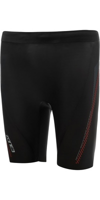 2026 Zone3 Premium Aerodome Elite 5/3mm Pantaloncini Da Bagno In Neoprene Con Galleggiamento NA18MBSP101 - Black / Rosso