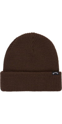 2025 Billabong Mens Arcade Skull Fit Cuffed Beanie ABYHA00512 - Dark Cedar