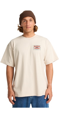 2025 Billabong Da Uomo Double Spread OG T-Shirt 24A353518 - Chino