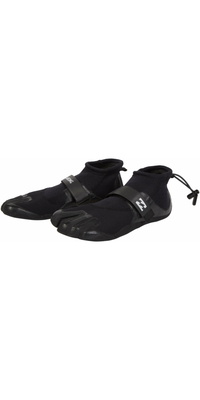 2026 Billabong Pro Reef 2mm Punta Spaccata Reef Stivali ABYWW00121 - Black