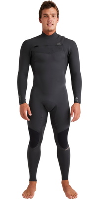 2026 Billabong Da Uomo Revolution Natural 3/2mm Chest Zip Muta 24AW191504 - Graphite