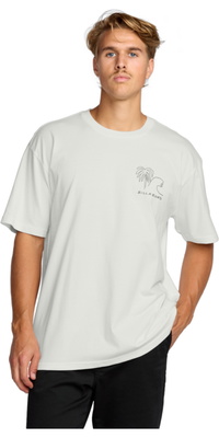 2025 Billabong Da Uomo Scenes Regular T-Shirt 24A353521 - Off White