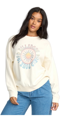 2025 Billabong Da Donna Felpa Echo 24B463504 - Salt Crystal