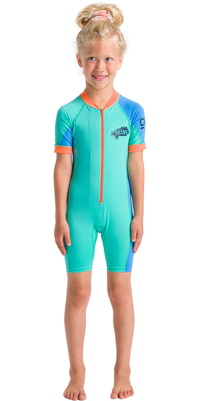 2026 C-Skins Bambino Nuwave UV Muta Da Surf C-NLYSUNSH - Aqua / Orange / Green